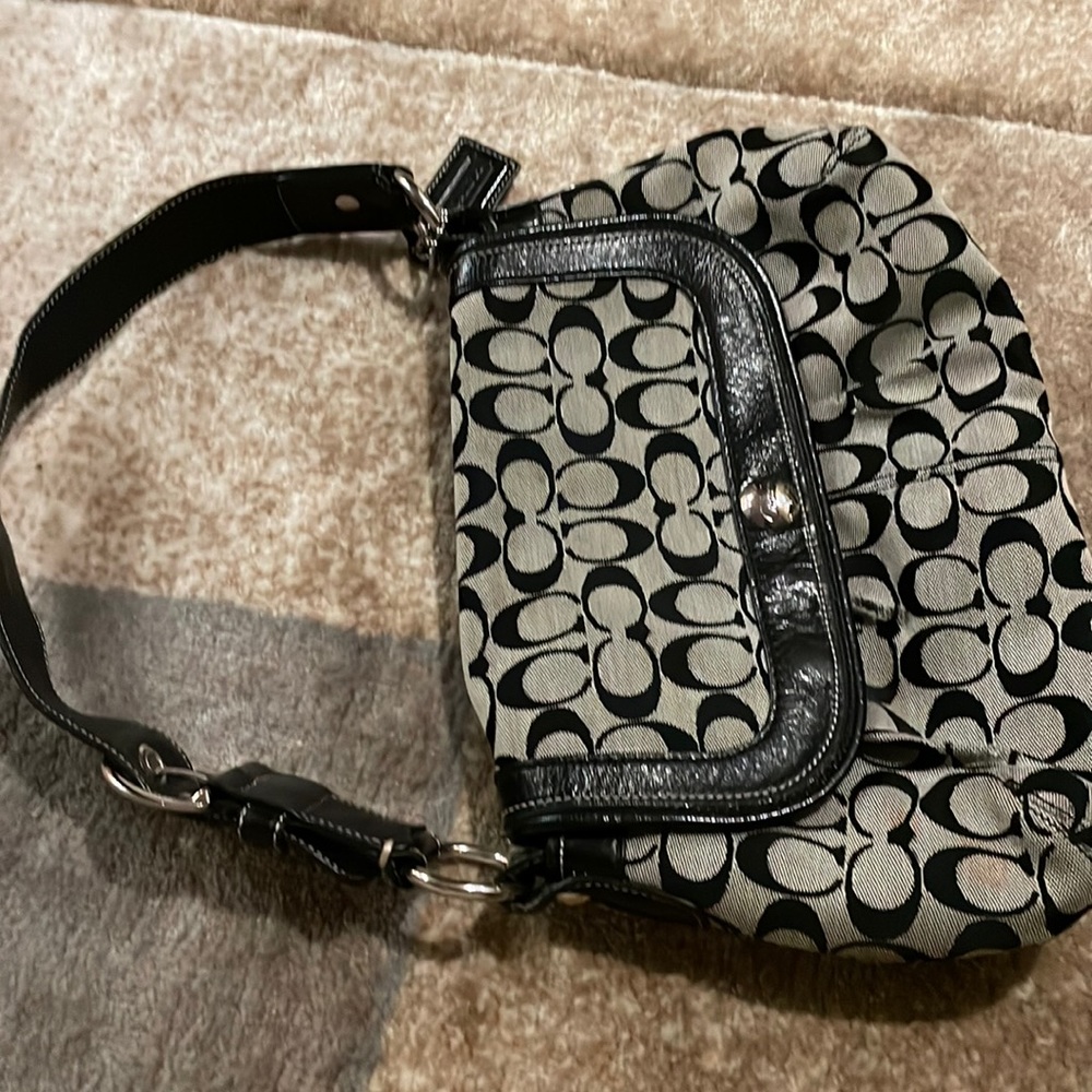 Coach canvas bag